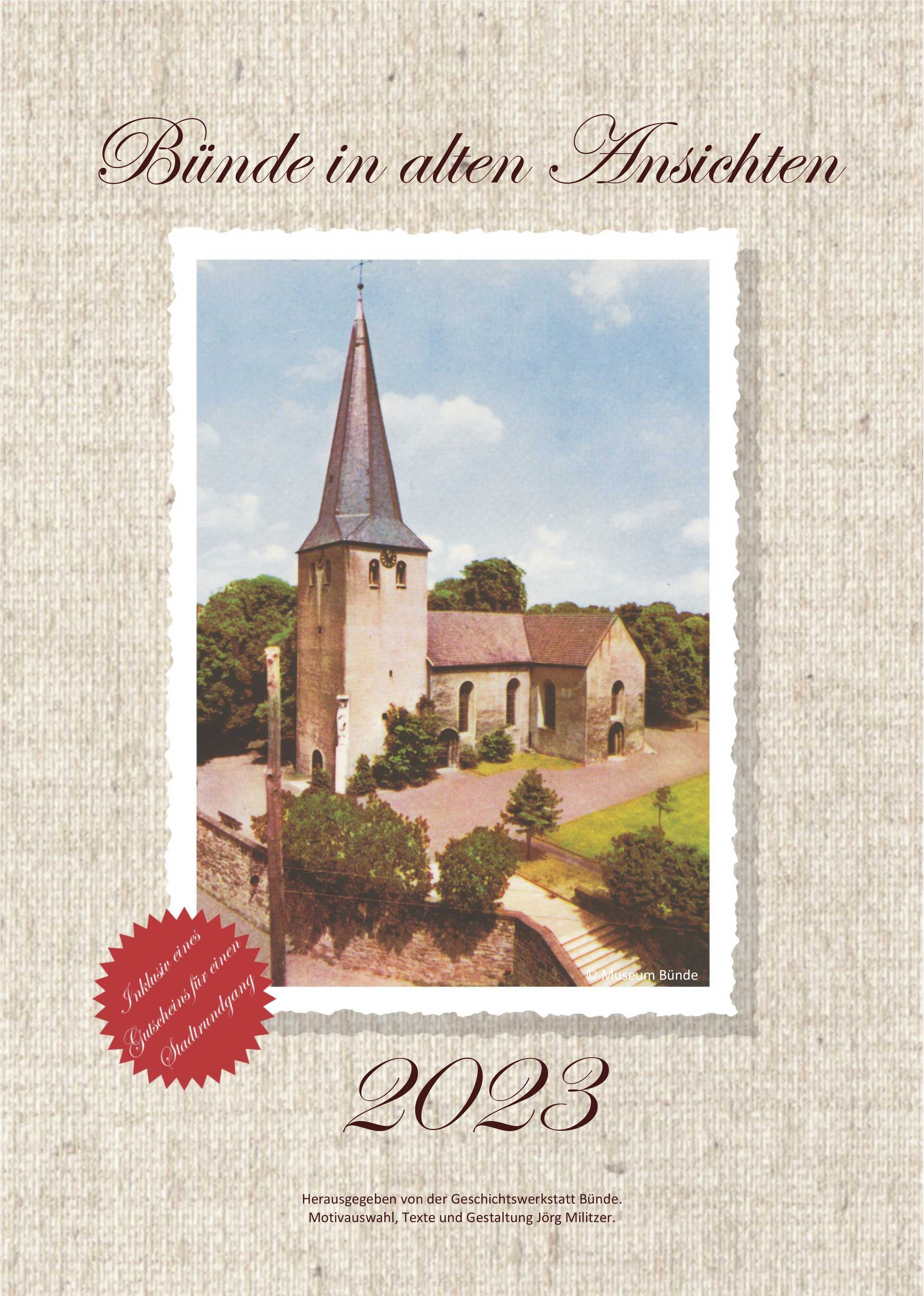Kalender - Bünde in alten Ansichten