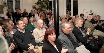 © Dietrich Oberwahrenbrock - während der Buchpräsentation "BÜNDE - Stadt im Wandel"